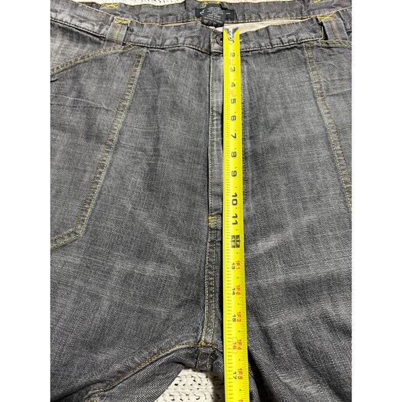Y2K VTG Sean John Jeans Wide Leg Baggy Hip Hop Carpenter Mens Sz 50B Gray Denim - Picture 4 of 11